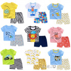 Unisex Baby's Sets Summer Clothes Sets Short Sleeve T-shirt and Short Pants