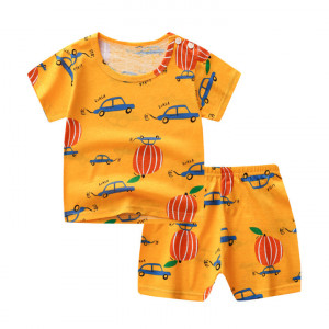 Unisex Baby's Sets Summer Clothes Sets Short Sleeve T-shirt and Short Pants