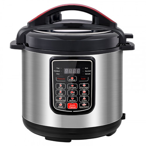 6L Commercial Multifunction Large Stainless Steel Smart Digital Electric Pressure Cooker